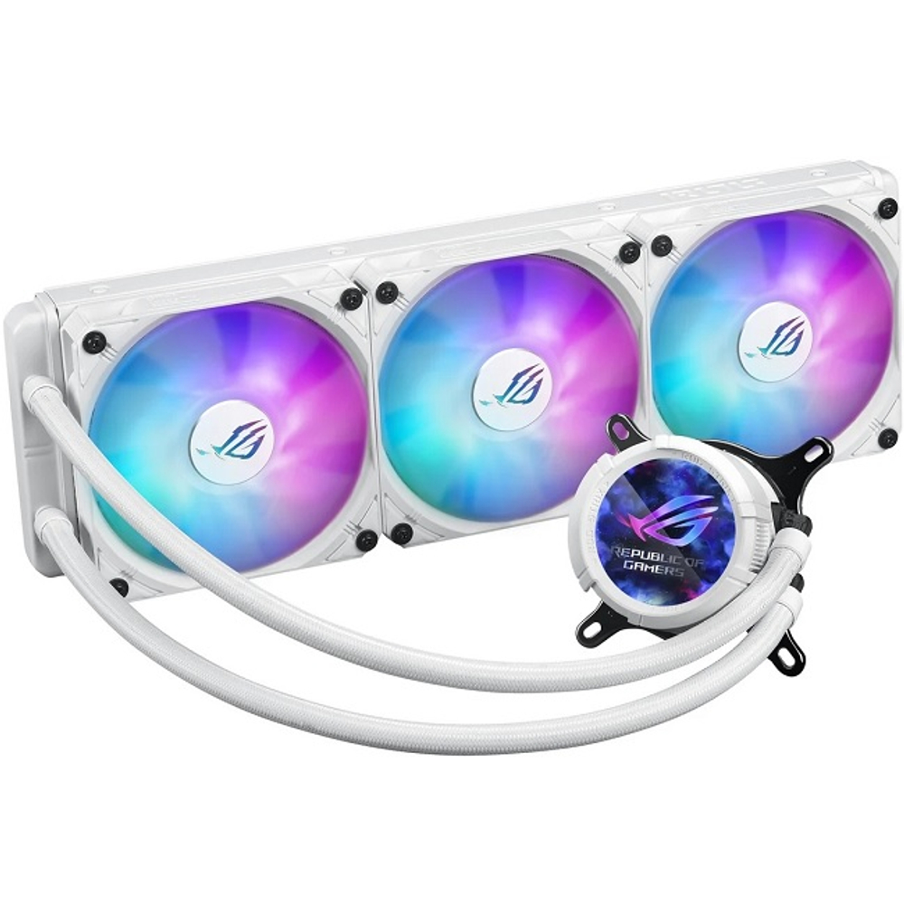 Система водяного охлаждения ASUS ROG STRIX LC III 360 ARGB WHT, белый (90RC00T2-M0UAY0)