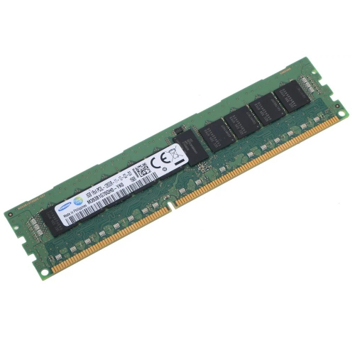 Серверная оперативная память DIMM DDR3L 8Gb, 1600Mhz, Samsung ECC REG CL11 1.35V (M393B1G70QH0-YK0)