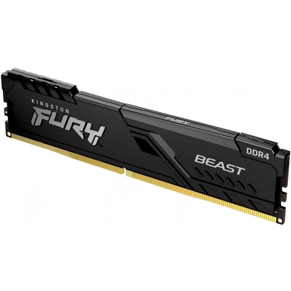 Модуль памяти DIMM DDR4 16Gb, 3200Mhz, Kingston FURY Beast (KF432C16BB/16)