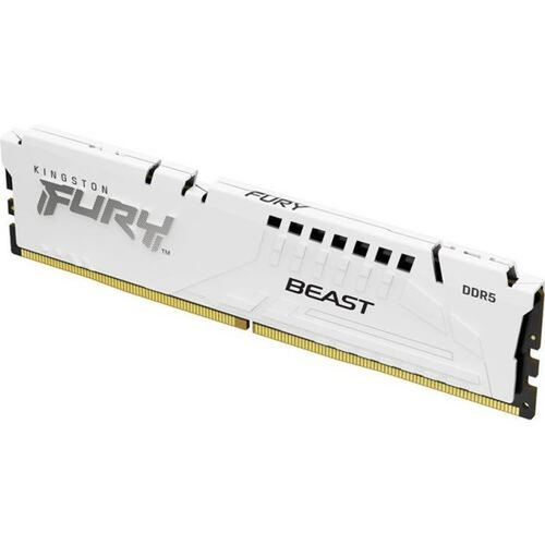 Модуль памяти DIMM DDR5 32Gb, 6000Mhz, Kingston FURY Beast White (KF560C36BWE-32)
