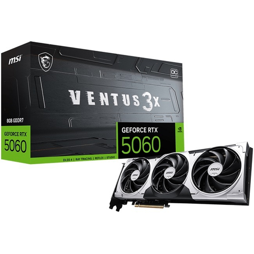 Видеокарта MSI GeForce RTX 5060 VENTUS 3X OC 8GB (G5060-8V3C)