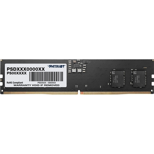 Модуль памяти DIMM DDR5 8Gb, 5600Mhz, Patriot Signature Line (PSD58G560081)