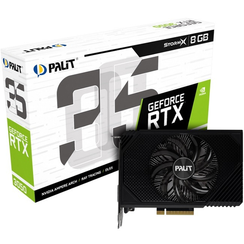 Видеокарта Palit GeForce RTX 3050 StormX 8GB (NE63050018P1-1070F V1)
