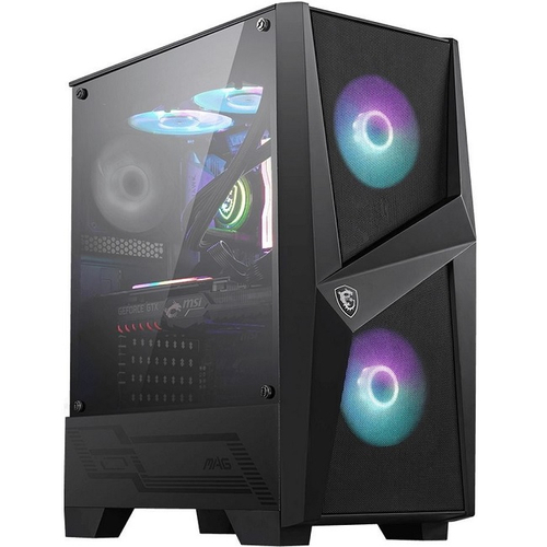 Корпус Midi-Tower MSI MAG FORGE 100R ARGB TG Black (306-7G03R21-809)