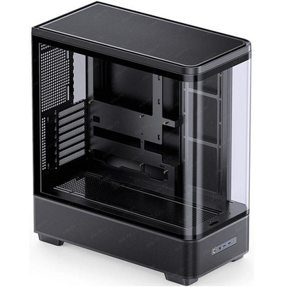 Корпус Midi-Tower JONSBO TK-5 TG, без Б.П, черный (TK-5 Black)
