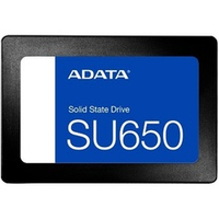 Жесткий диск SSD 2.5" 512Gb ADATA Ultimate SU650, 520/450MBs, 75000 IOPS, TLC 3D NAND, SATA-III (ASU650SS-512GT-R)
