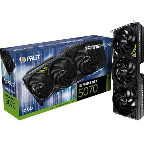 Видеокарта Palit GeForce RTX 5070 GamingPro-S 12GB (NE75070019K9-GB2050U)
