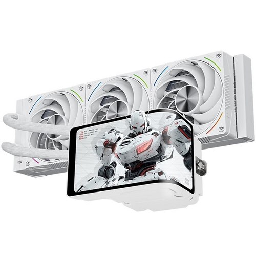 Система водяного охлаждения Thermalright Wonder Vision 360 Turbo ARGB, белый (TRWV360TAW), (W-VISION-TURBO-WH-360-ARGB)