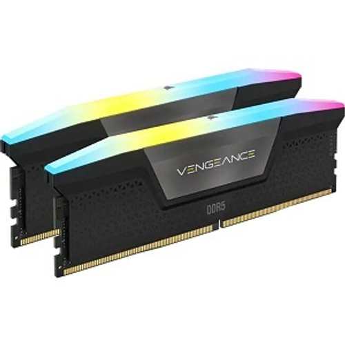 Модуль памяти DIMM DDR5 32Gb, 5200Mhz, 2x16Gb, Corsair Venegance RGB, Black (CMH32GX5M2B5200C40)