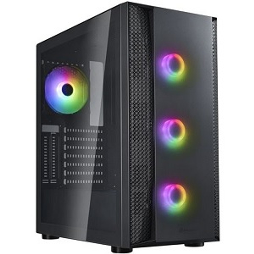 Корпус Midi-Tower SilverStone FARA B1 Pro V2, ARGB, черный (SST-FAB1B-PRO-V2)