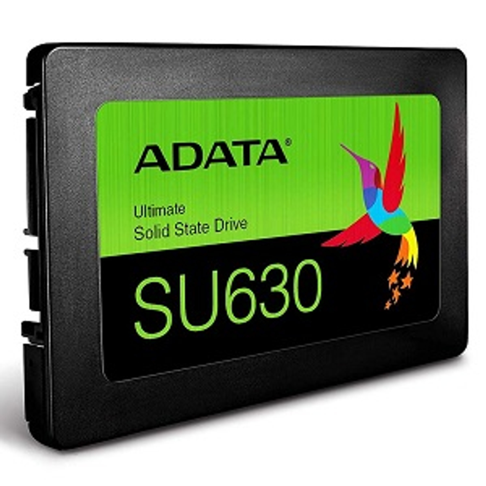 Жесткий диск SSD 2.5" 1.92Tb ADATA Ultimate SU630, 520/450MBs, 65000 IOPS, TLC 3D NAND, SATA-III (ASU630SS-1T92Q-R)