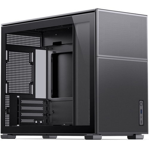 Корпус Mini-Tower JONSBO D31 MESH TG, Micro-ATX, без Б.П, черный (D31 MESH Black)