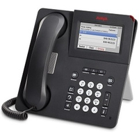 VoIP-телефон Avaya 9621G, сенсорный экран, 12 линий, USB, LAN, WAN, черный