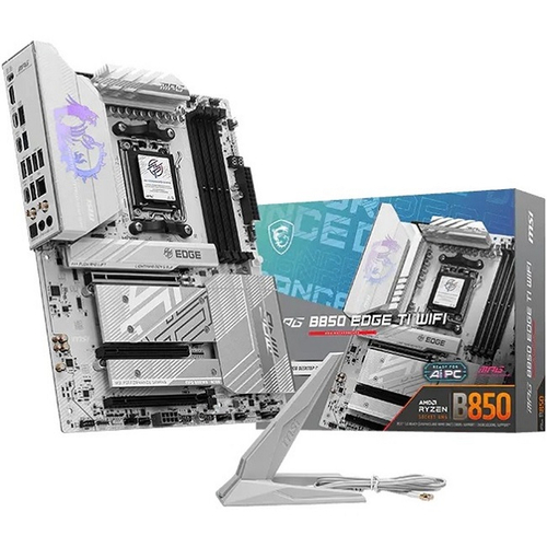 Материнская плата MSI MPG B850 EDGE TI WIFI (AM5/AMD B850/4xDDR5/3xPCI-Ex16/4xM.2/SB7.1/Wi-Fi/BT/GLAN/HDMI/ATX)
