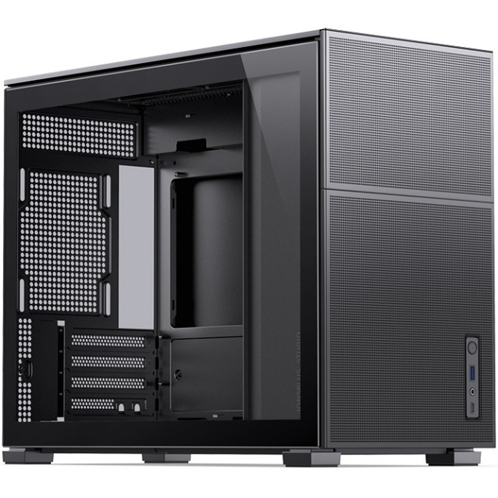 Корпус Mini-Tower JONSBO D31 MESH TG, Micro-ATX, без Б.П, черный (D31 MESH Black)