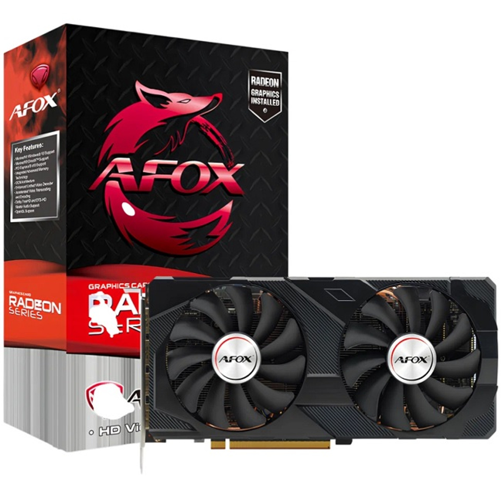 Видеокарта AFOX Radeon RX 7600 8GB GDDR6 (AFRX7600-8GD6H4-V2)
