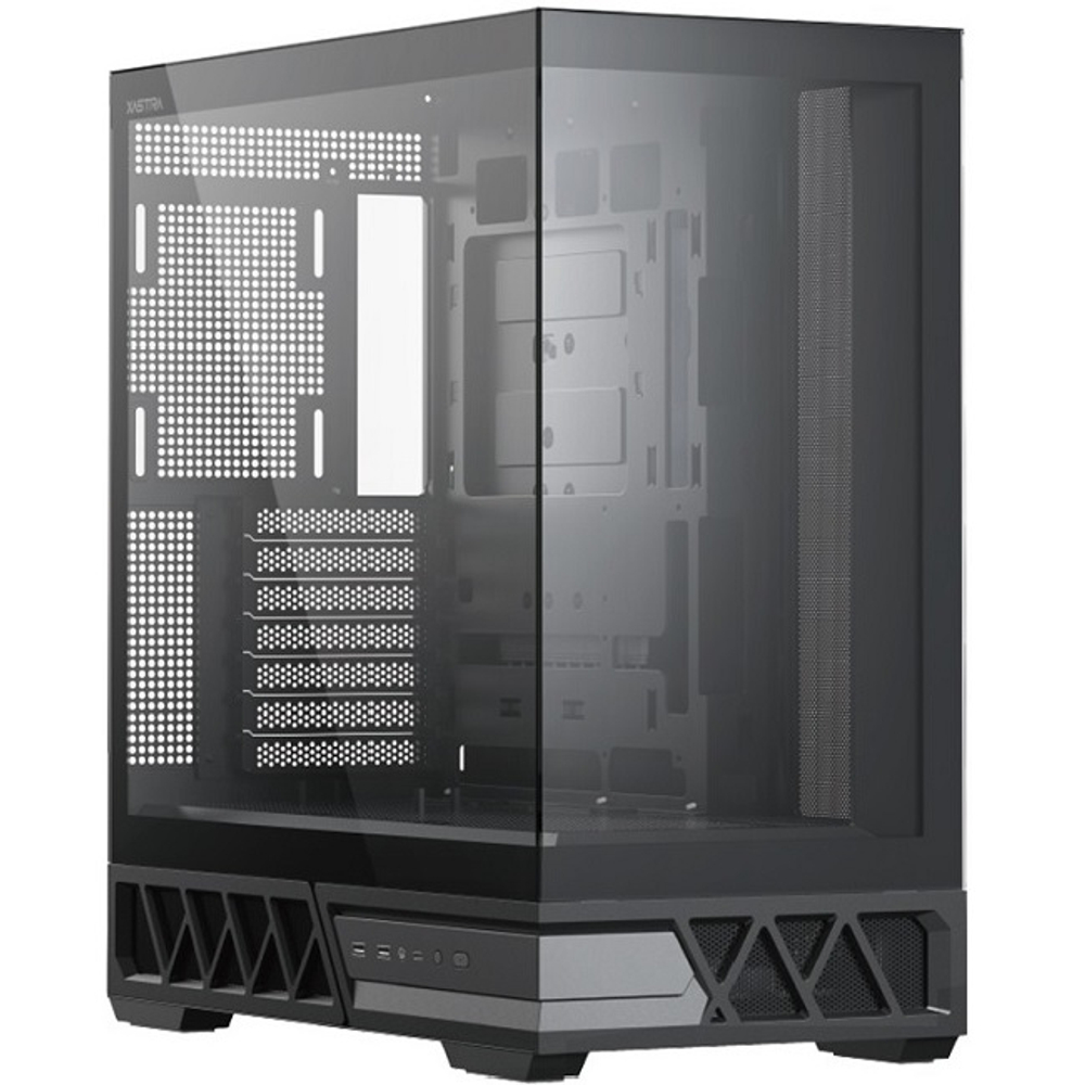 Корпус Midi-Tower XASTRA Q700 0F-UC, ATX, Black (Q700-0F-UC)