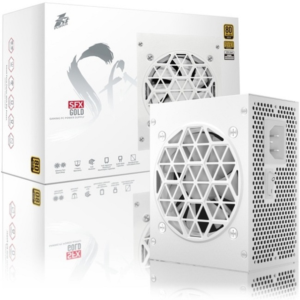 Блок питания 1STPLAYER 850W SFX White, модульный, PCIe 5.0, 80 PLUS Gold (PS-850SFX-WH)