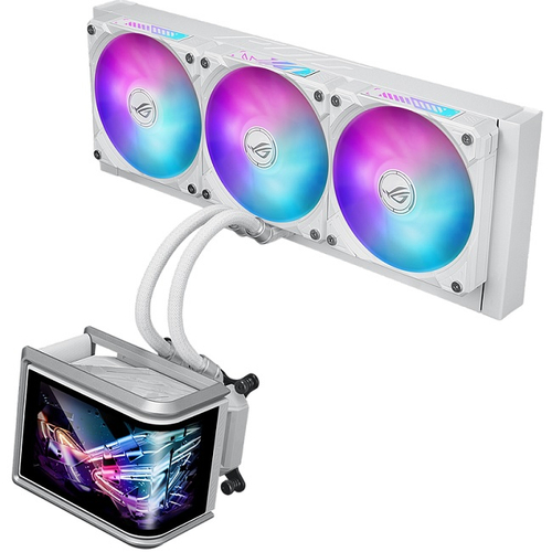 Система водяного охлаждения ASUS ROG RYUO IV SLC 360 ARGB WHT, белый (90RC0152-B0EAY0)