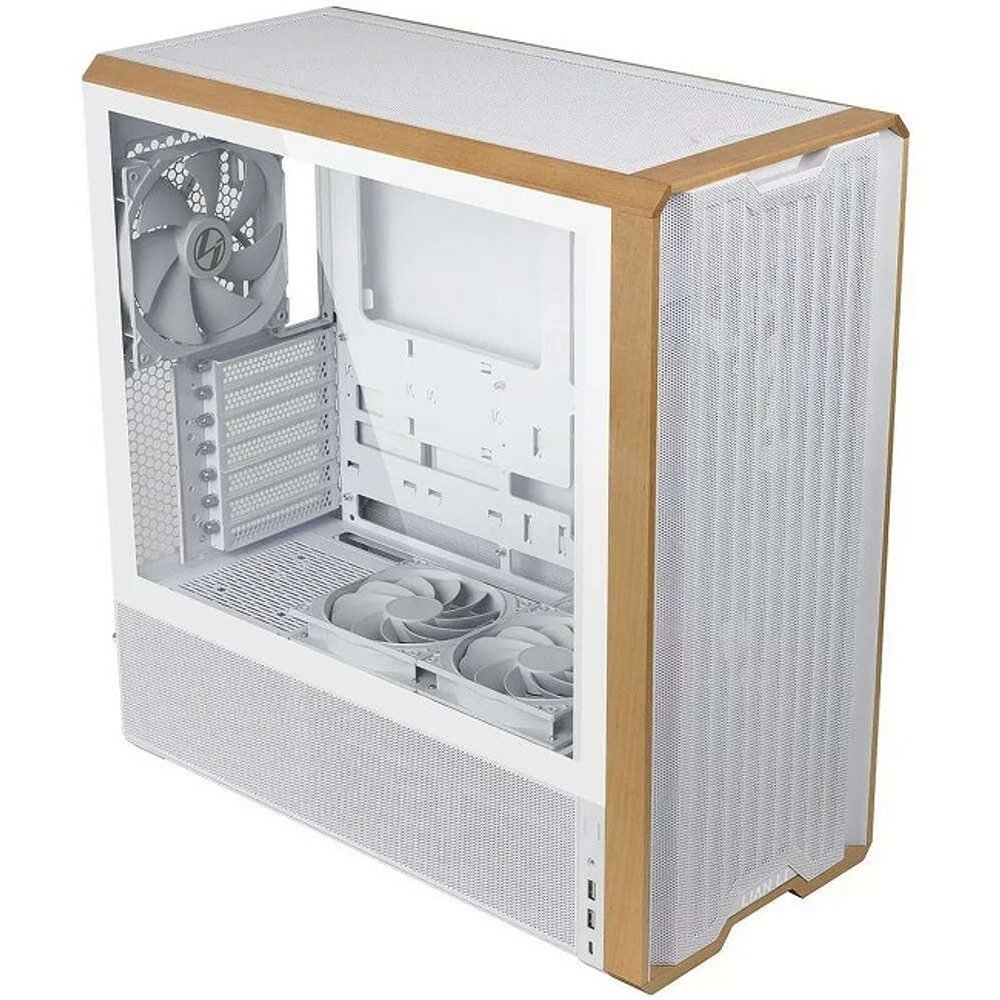 Корпус Midi-Tower Lian Li LANCOOL 217 TG, E-ATX, White (G99.LAN217W.R0)