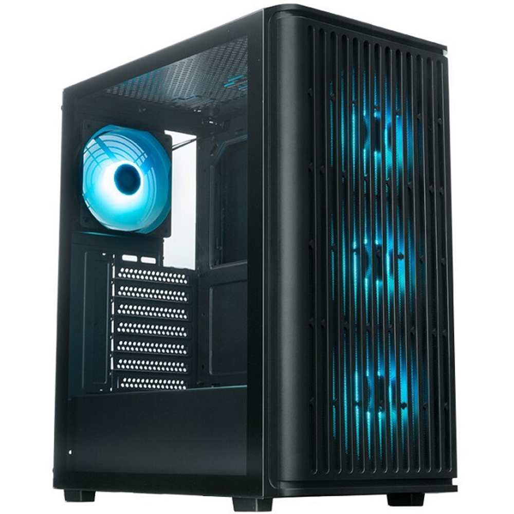 Корпус Midi-Tower XASTRA A409 4ARGB-UC ARGB, черный (A409-4FC12A-UC)