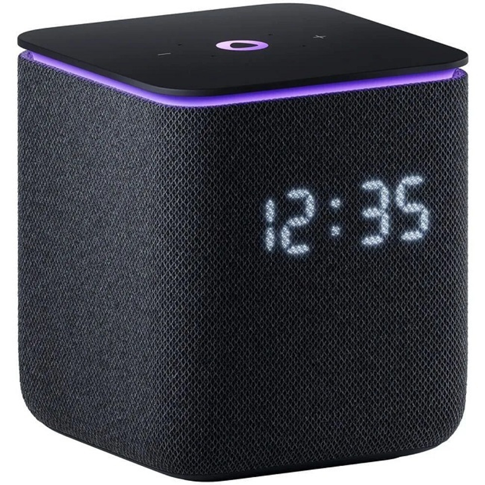 Умная колонка Яндекс Станция Миди, с Zigbee, черный (YNDX-00054BLK)
