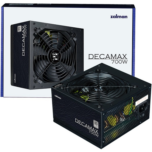 Блок питания Zalman 700W Decamax, 120 мм, 80 PLUS Standard (ZM700-LX3)