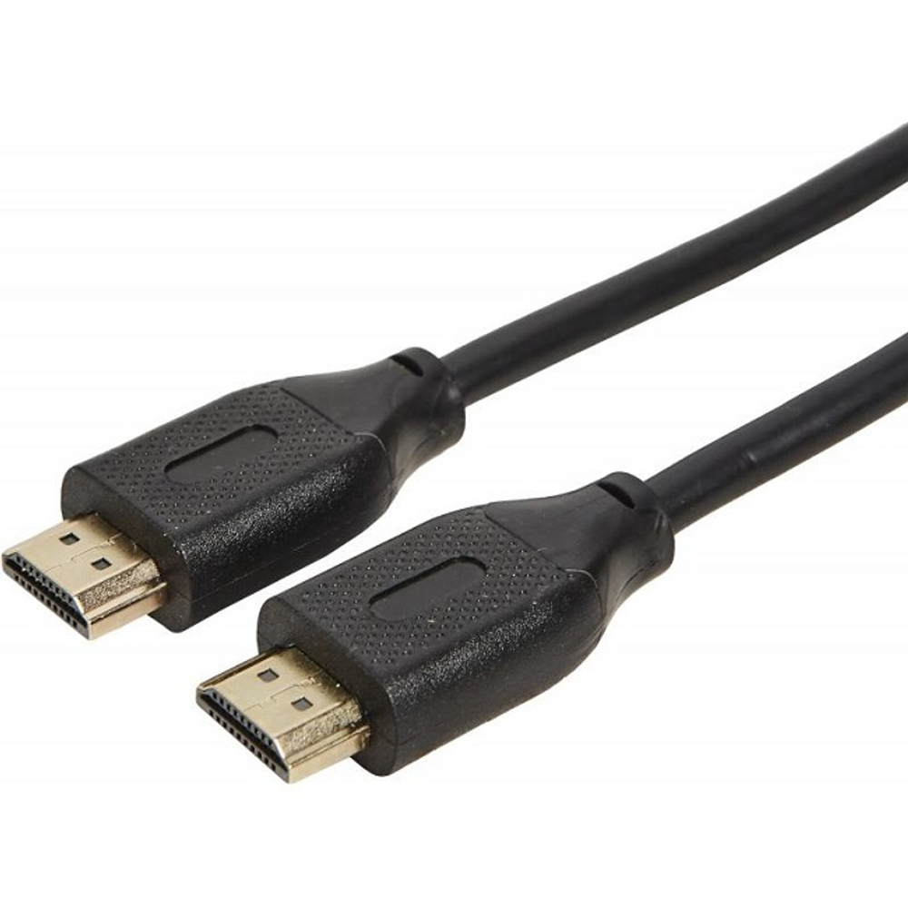Кабель Brand HDMI/HDMI, 1 м, медь, поддержка 4K, ver 1.4, черный