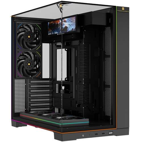Корпус Midi-Tower Thermalright TR-A70 Vision FanUB TG, черный (TRA70VFUBB)