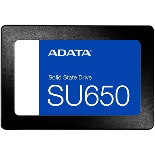 Жесткий диск SSD 2.5" 512Gb ADATA Ultimate SU650, 520/450MBs, 75000 IOPS, TLC 3D NAND, SATA-III (ASU650SS-512GT-R)