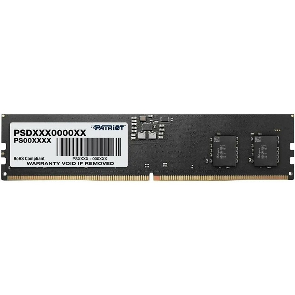 Модуль памяти DIMM DDR5 32Gb, 5600Mhz, Patriot Signature (PSD532G56002)