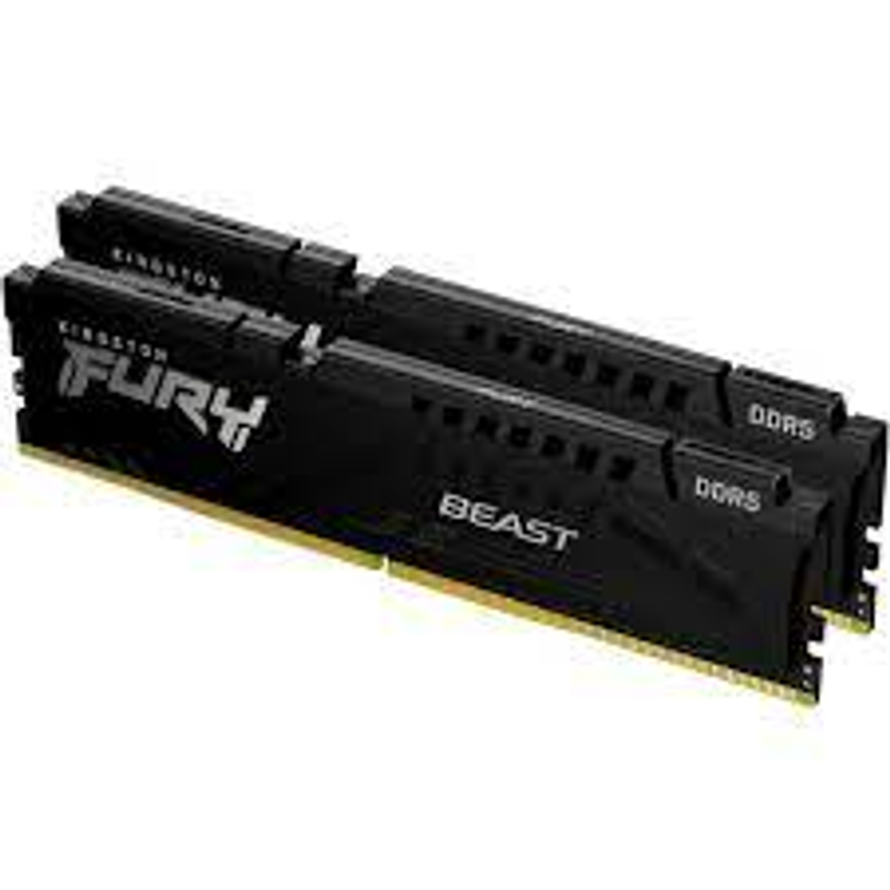 Модуль памяти DIMM DDR5 16Gb, 5200Mhz, 2x8Gb, Kingston FURY Beast (KF552C40BBK2-16)