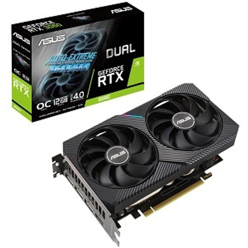 Видеокарта ASUS GeForce RTX 3060 DUAL OC V2 12GB (DUAL-RTX3060-O12G-V2)