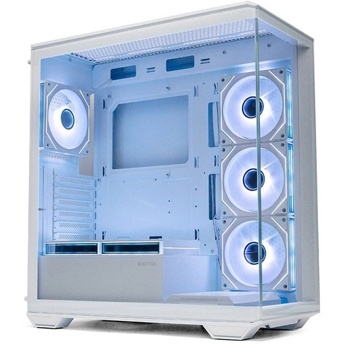 Корпус Midi-Tower XASTRA Q600 6ARGB-C10-WH ARGB White (Q600-6FM12A-C10-WH)