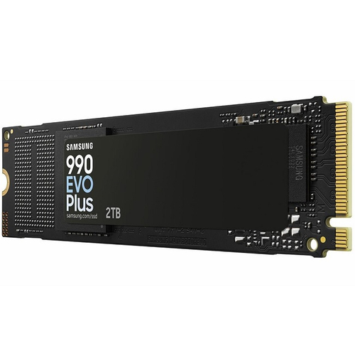 Жесткий диск SSD M.2 2Tb Samsung 990 EVO Plus, 7250/6300MBs, 1350000 IOPS, TLC 3D V-NAND, PCI-E 4.0 x4 (MZ-V9S2T0/AM)