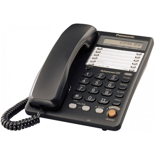 Проводной телефон Panasonic KX-TS2365RU, черный (KX-TS2365RUB)