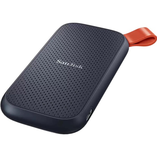 Внешний жесткий диск SSD 2Tb, SanDisk Portable USB 3.2, Type-C, Black (SDSSDE30-2T00-G26)