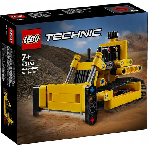 Конструктор LEGO Technic 42163 Cверхмощный бульдозер, 195 деталей