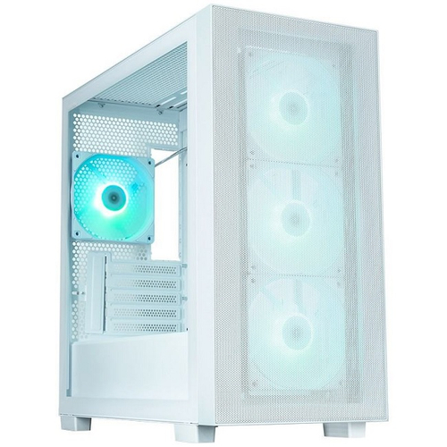 Корпус Mini-Tower XASTRA A510M 4ARGB-UC TG, Micro-ATX, белый (A510M-4FC12A-UC-WH)