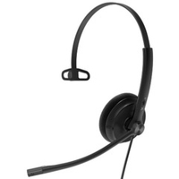 Гарнитура проводная Yealink UH34 Lite Mono UC, голосовое управление, USB, черный