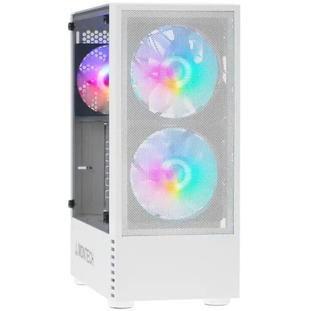 Корпус Midi-Tower Montech X2 MESH FRGB, ATX, белый (X2MESHW)