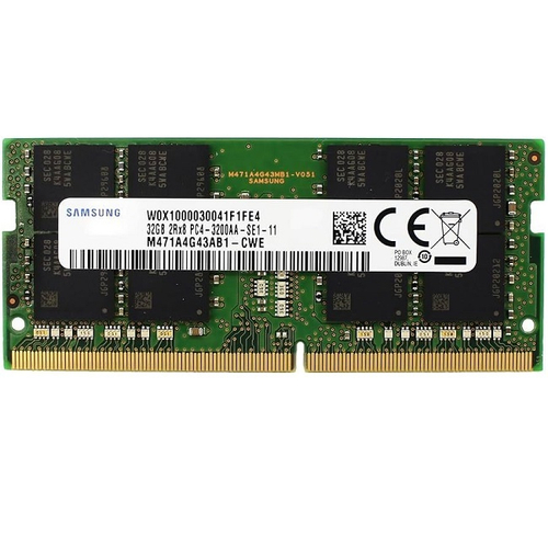 Модуль памяти NBook SO-DDR4 32Gb, 3200Mhz, Samsung (M471A4G43CB1-CWE)