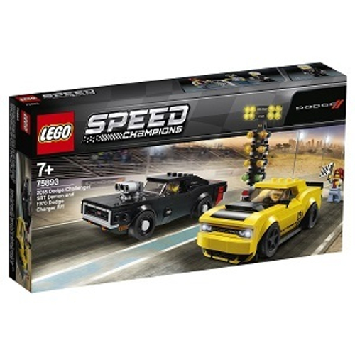 Конструктор LEGO Speed Champions 75893 Додж Чэленджер 2018 и Додж Чарджер 1970