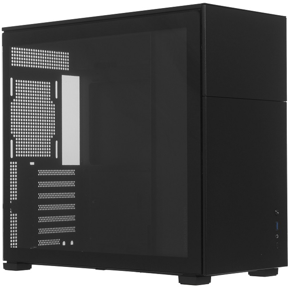 Корпус Midi-Tower JONSBO D41 STD TG, без Б.П, ATX, черный (D41 STD Black)