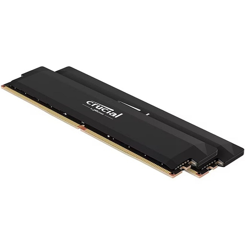 Модуль памяти DIMM DDR5 32Gb, 6000Mhz, 2x16Gb, Crucial Pro Black (CP2K16G60C36U5B)
