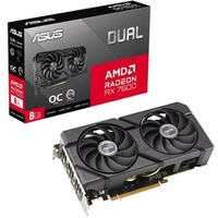 Видеокарта ASUS Radeon RX 7600 DUAL EVO OC 8GB (DUAL-RX7600-O8G-EVO), (90YV0LD0-M0NA00)