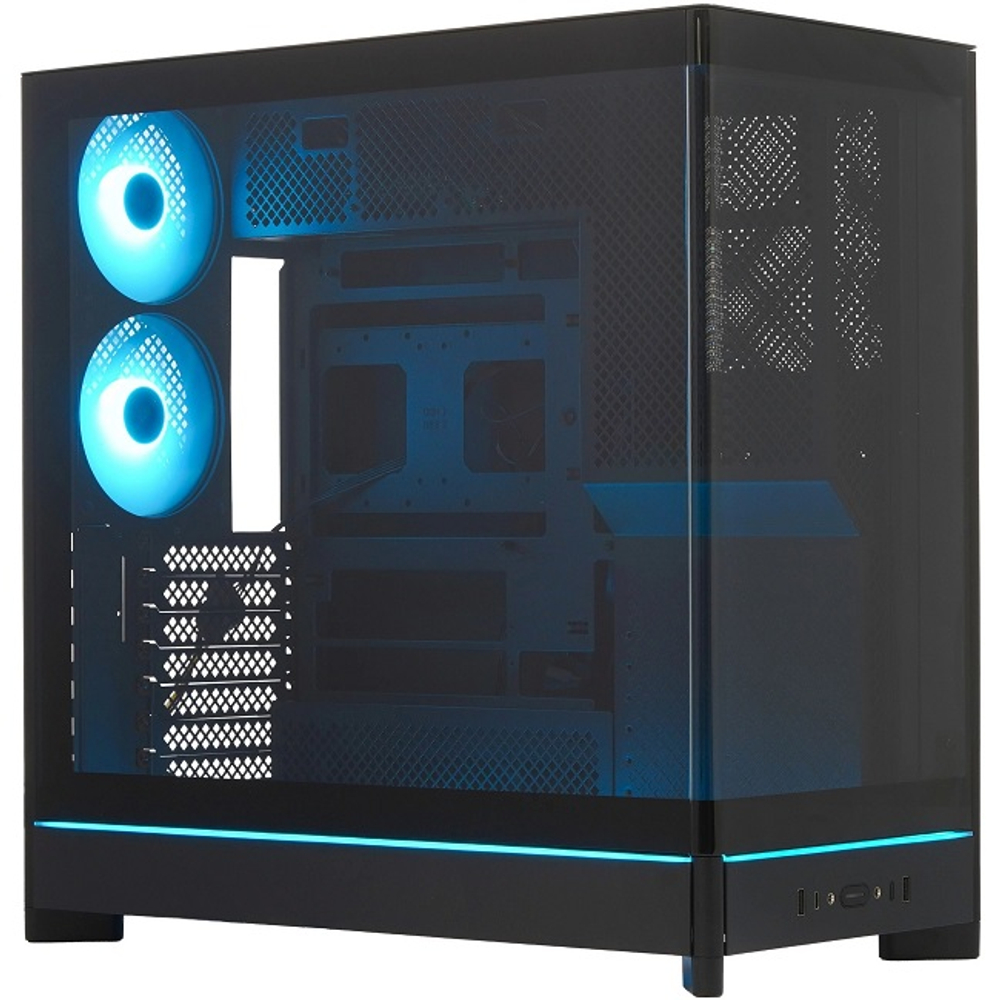 Корпус Midi-Tower Montech HS02 PRO, ATX, черный (HS02 PRO Black)