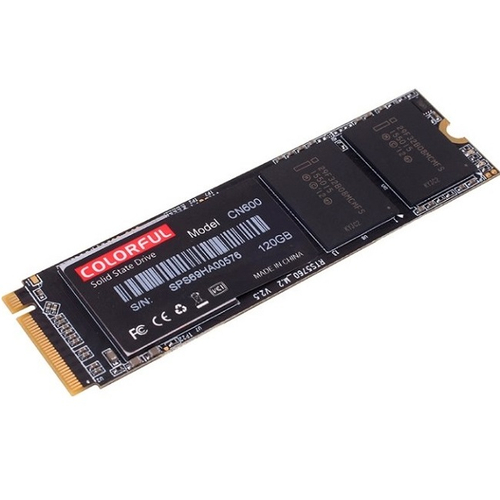 Жесткий диск SSD M.2 256Gb Colorful CN600, 1600/900MBs, 180000 IOPS, QLC 3D NAND, 2280, PCI-E3.0 x4 (CN600)