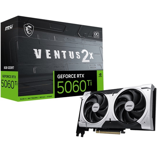 Видеокарта MSI GeForce RTX 5060 Ti VENTUS 2X OC PLUS 8GB (G506T-8V2CP)