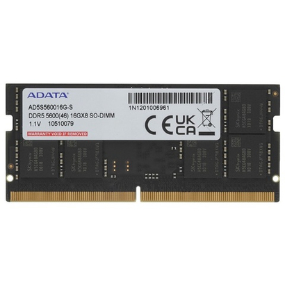 Модуль памяти NBook SO-DDR5 16GB, 5600Mhz, ADATA (AD5S560016G-S)